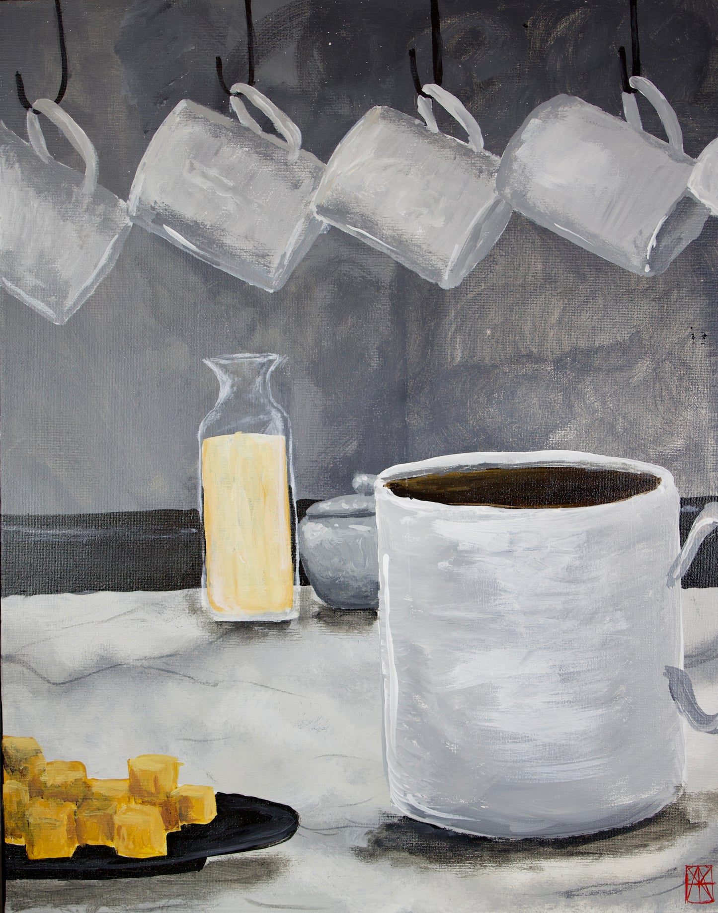Caramel Coffee Canvas