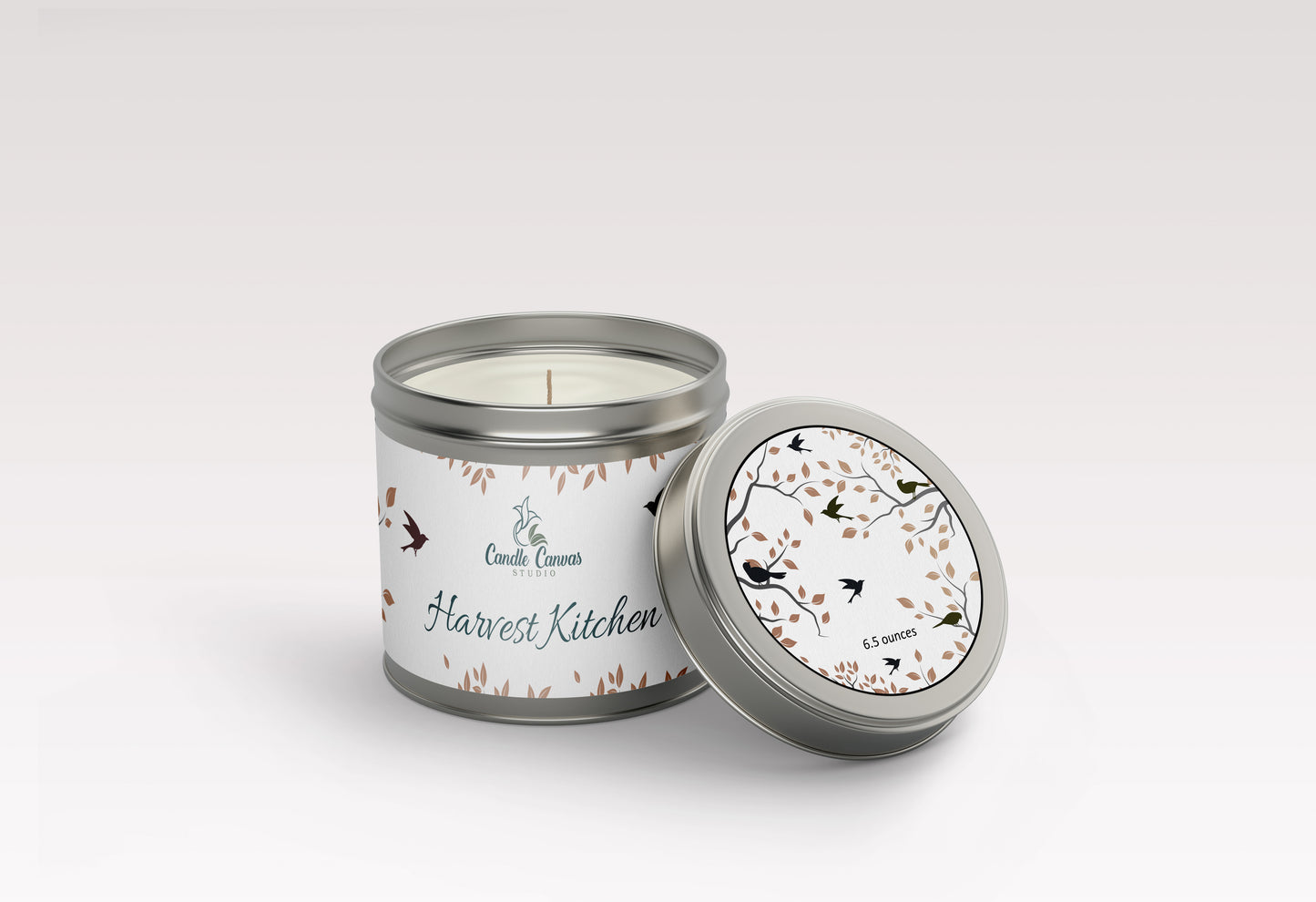 Harvest Kitchen Candle Tin
