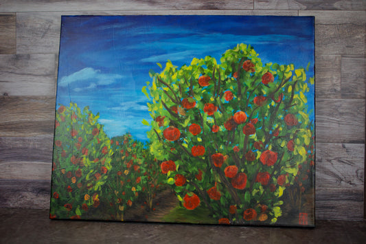Apple Orchard Canvas