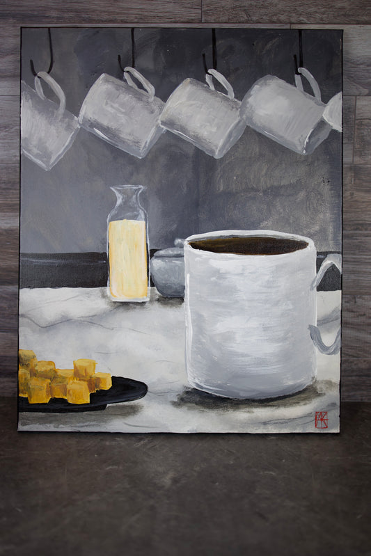 Caramel Coffee Canvas