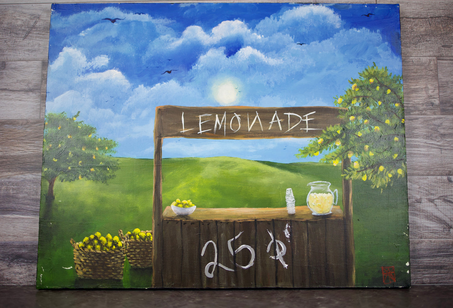 Lemonade Stand Canvas