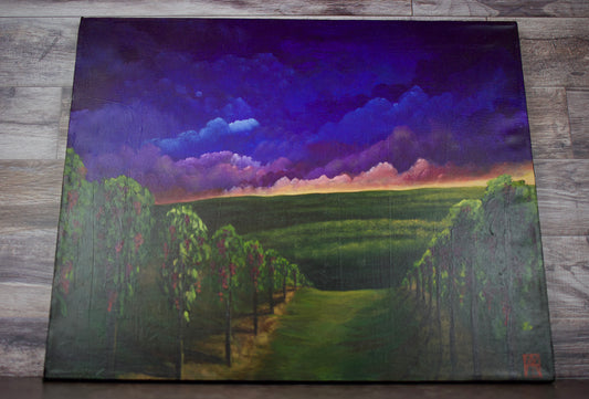 Tuscan Vineyard Canvas