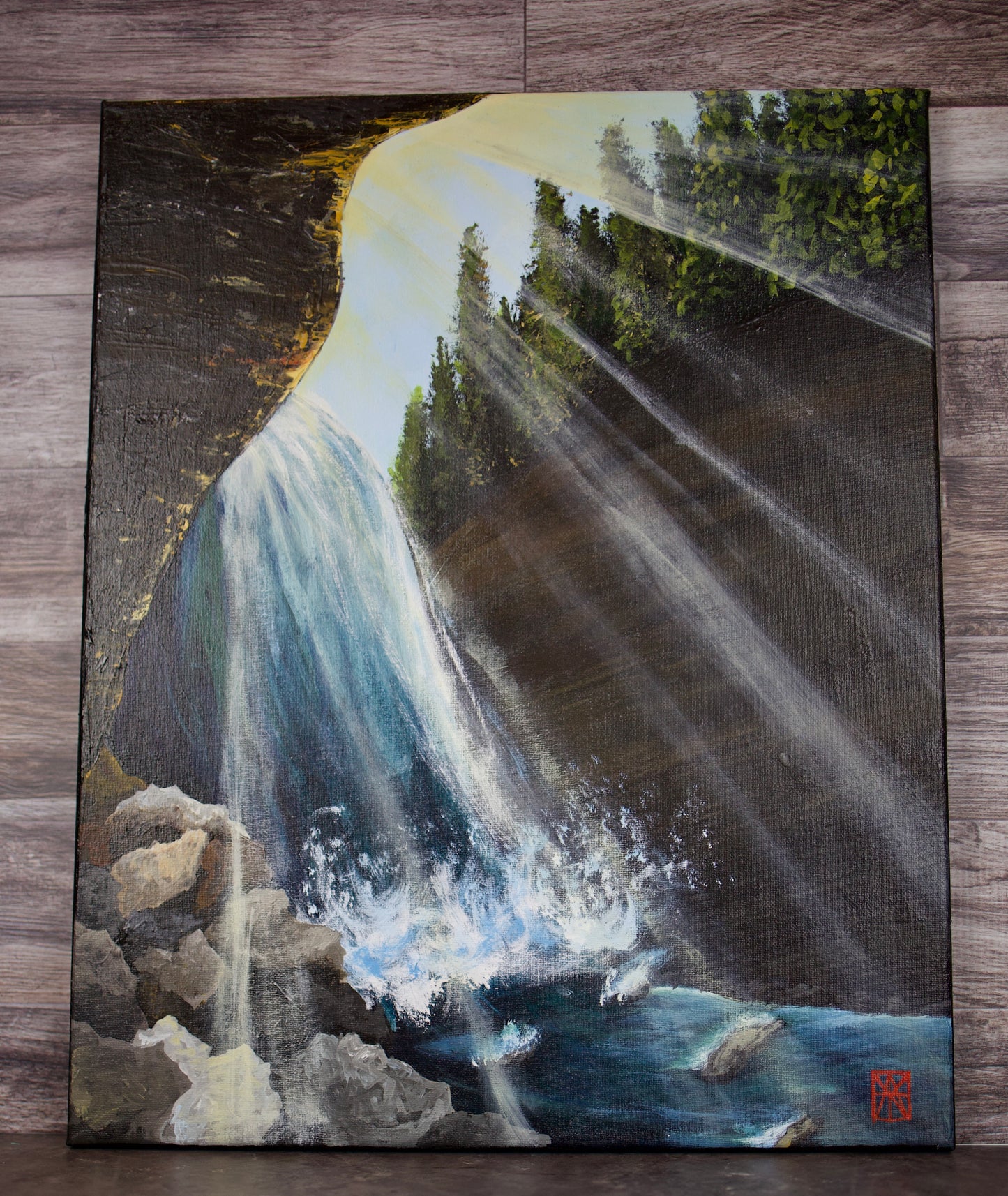 Secret Waterfall Canvas