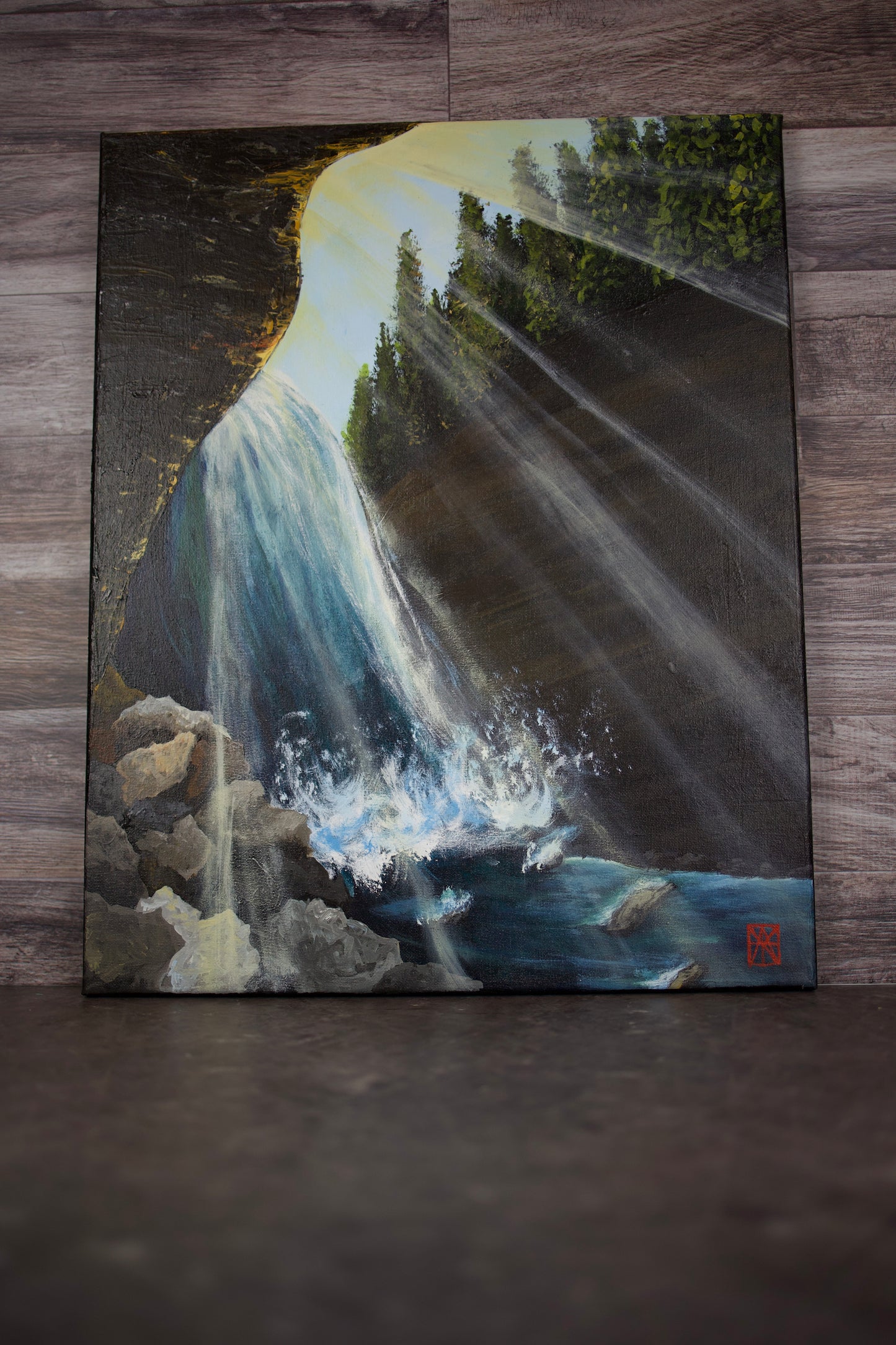 Secret Waterfall Canvas