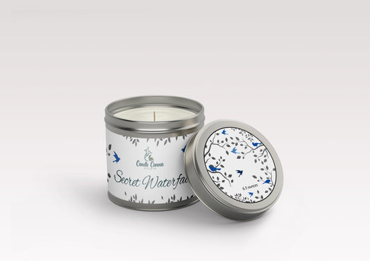 Secret Waterfall Candle Tin