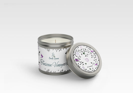 Tuscan Vineyard Candle Tin